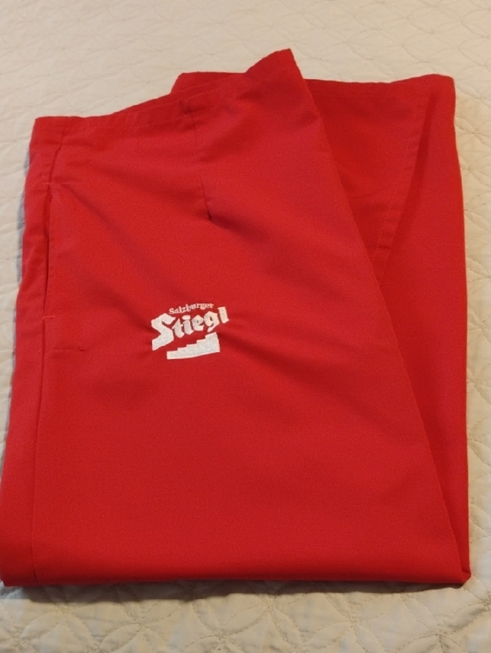 Stiegl Brewery Red Bistro Apron~NWOT